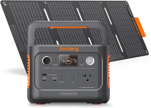 Jackery Solar Generator 240 New 40Mini 256Wh ポータブル電源 40W ソーラーパネル 2点セット